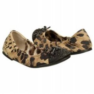 Sam Edelman Girls Beatrix Leopard Ballet Flat